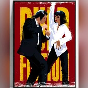Pulp Fiction Movie Canvas Art
